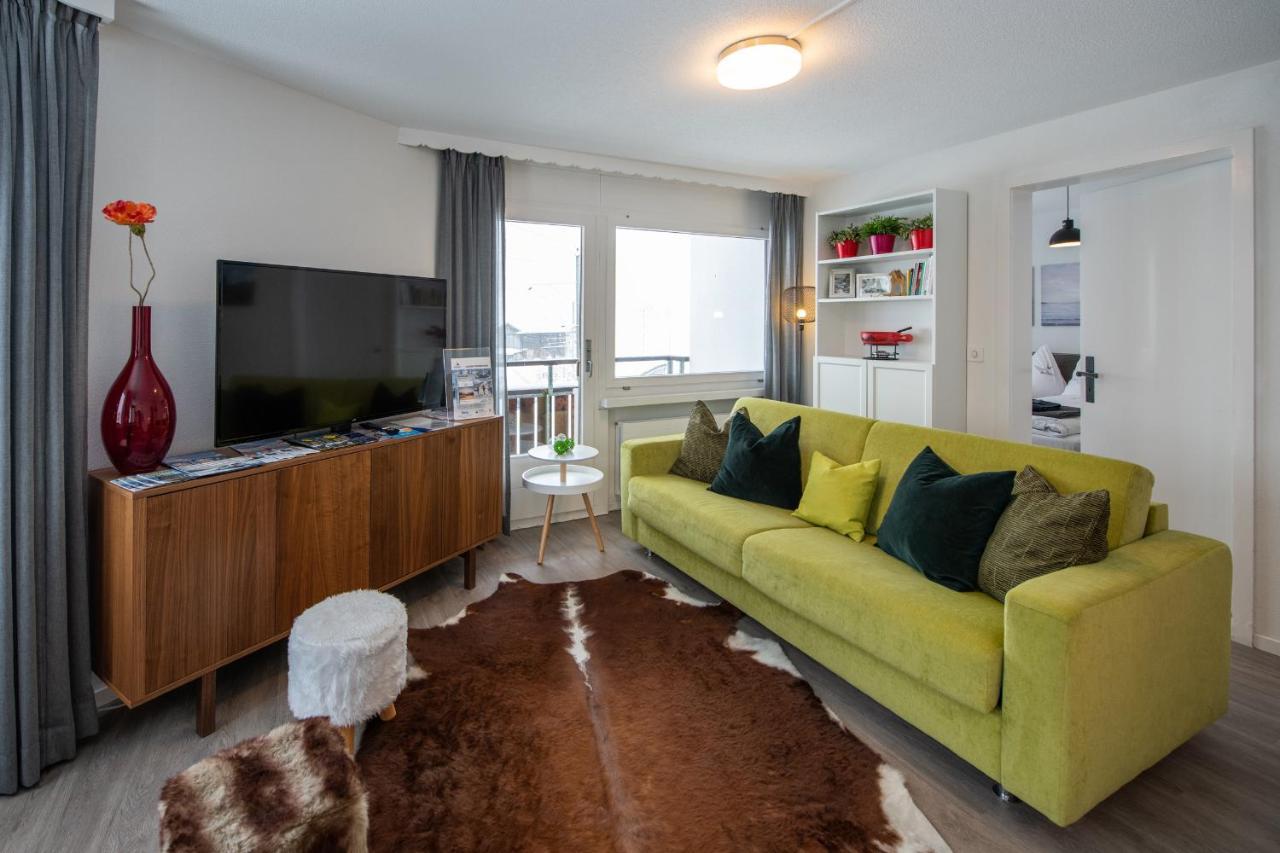 Agrimonia - Moebilierte Ferienwohnung Mit Balkon Davos Ngoại thất bức ảnh