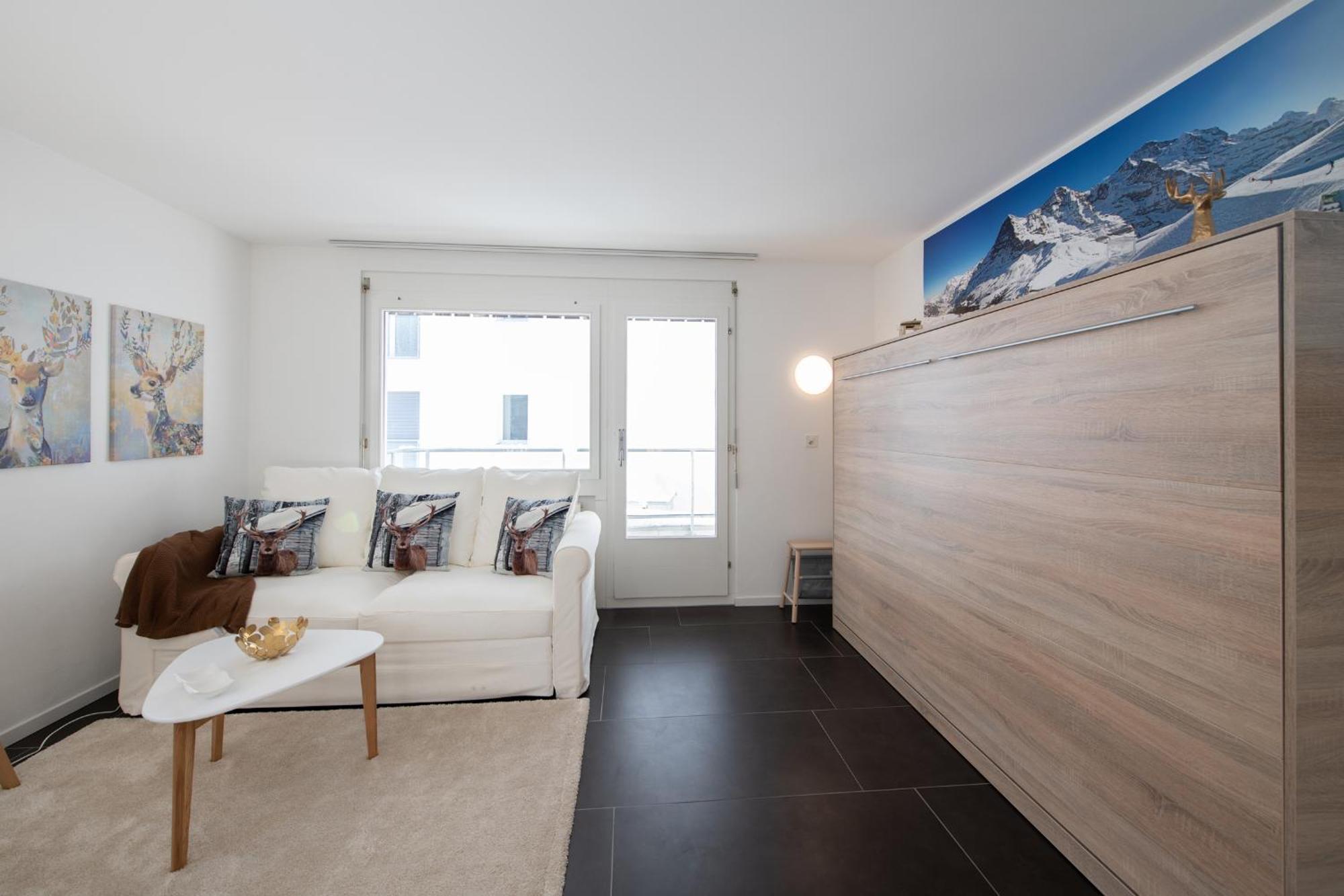 Agrimonia - Moebilierte Ferienwohnung Mit Balkon Davos Ngoại thất bức ảnh